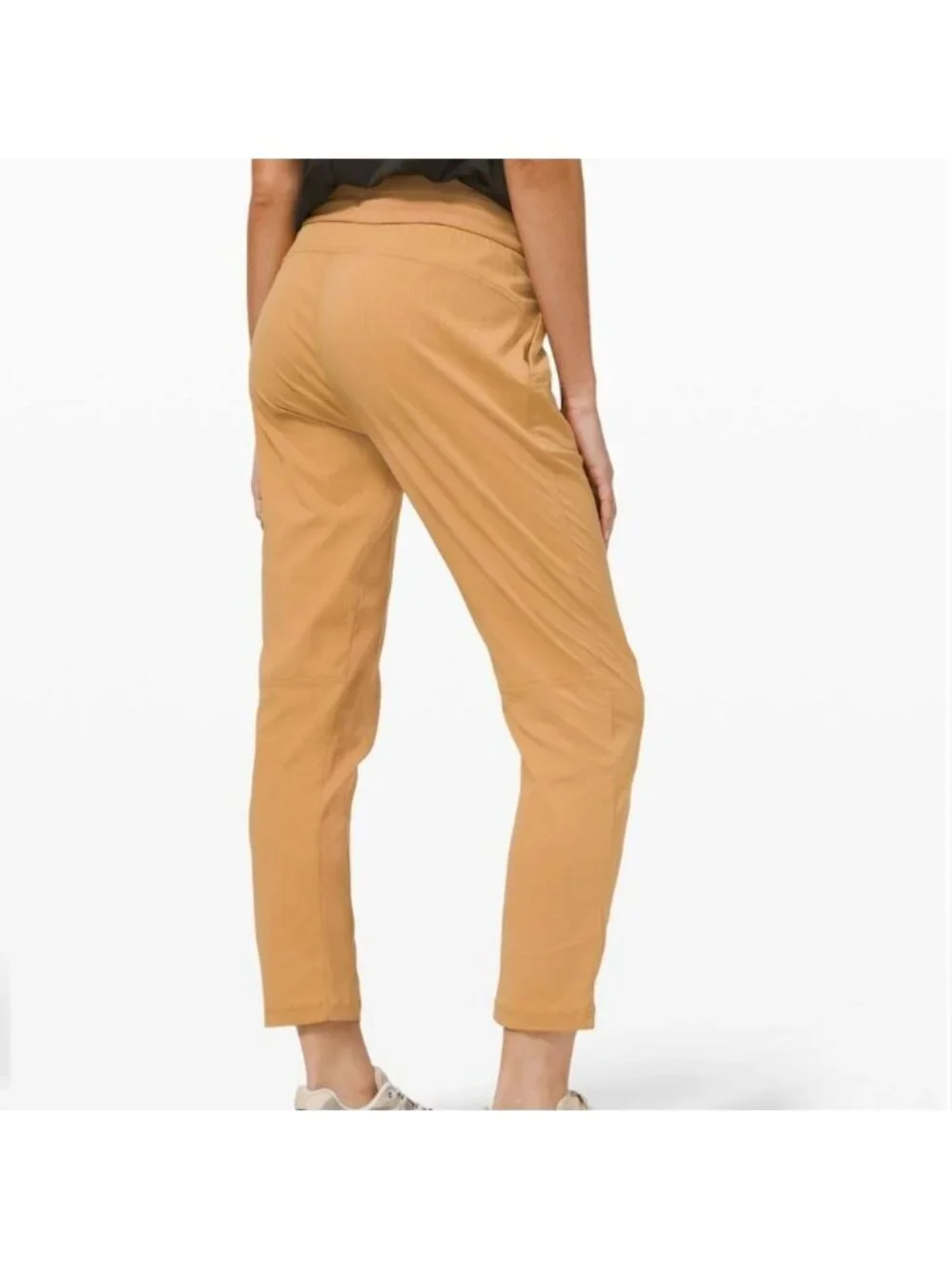 Lululemon Beyond the Studio Pant Slim Gold Buff like new